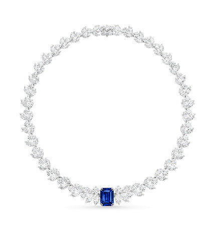 Sapphire Garland Necklace